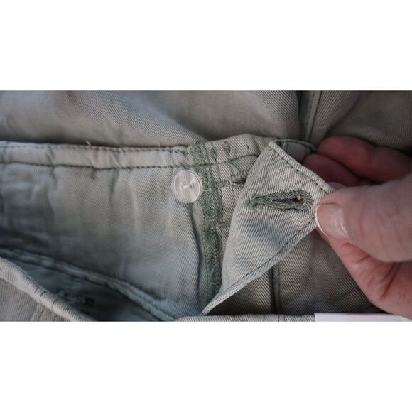 Joe's GC8LLS4111 Women Sz 28 Sea Grass Green The Penelope Hi-Waisted Shorts $148 - Picture 5 of 12